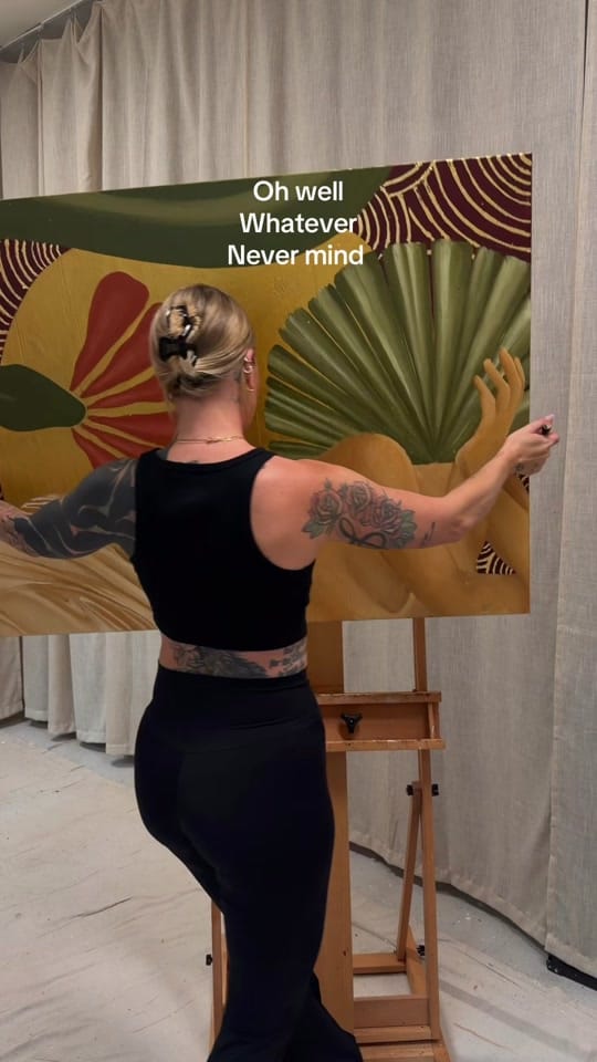 Post 1 by rachelbell.art on TikTok (video)