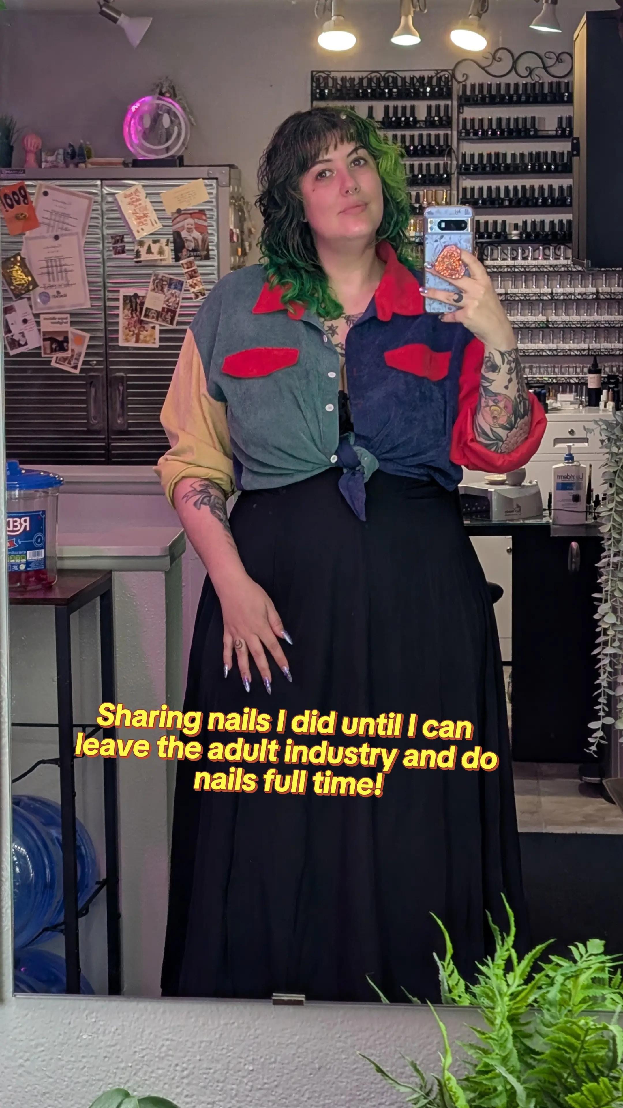 Post 10 by Indy 🪱 Denver Nail Tech on TikTok (video)
