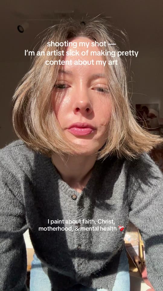 Post 10 by Amber 💌 artist & mom on TikTok (video)