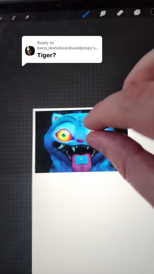 Post 7 by Wishee Washee Art on TikTok (video)