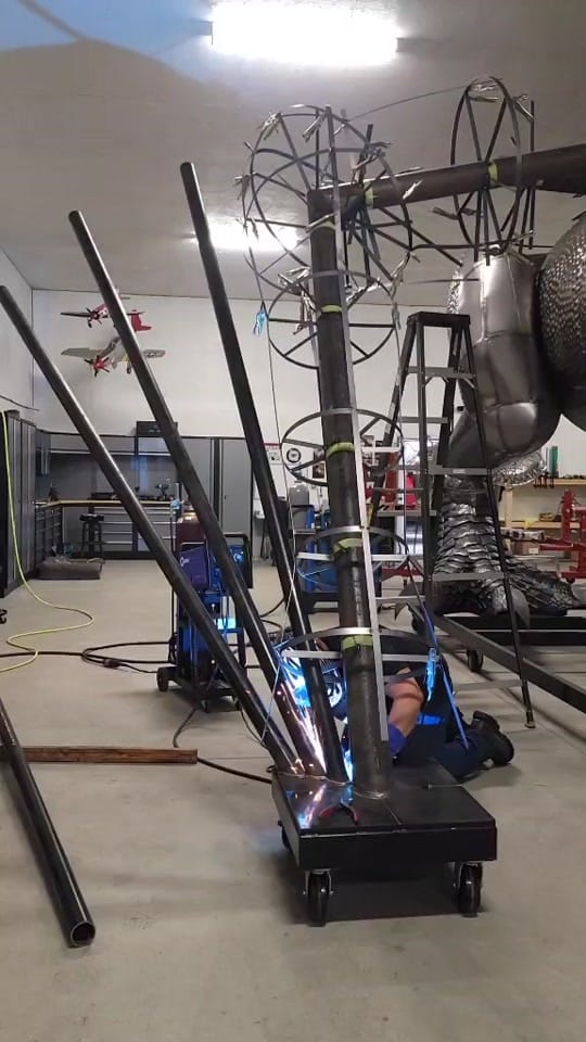 Post 10 by metal_sculptor_kevin_stone on TikTok (video)