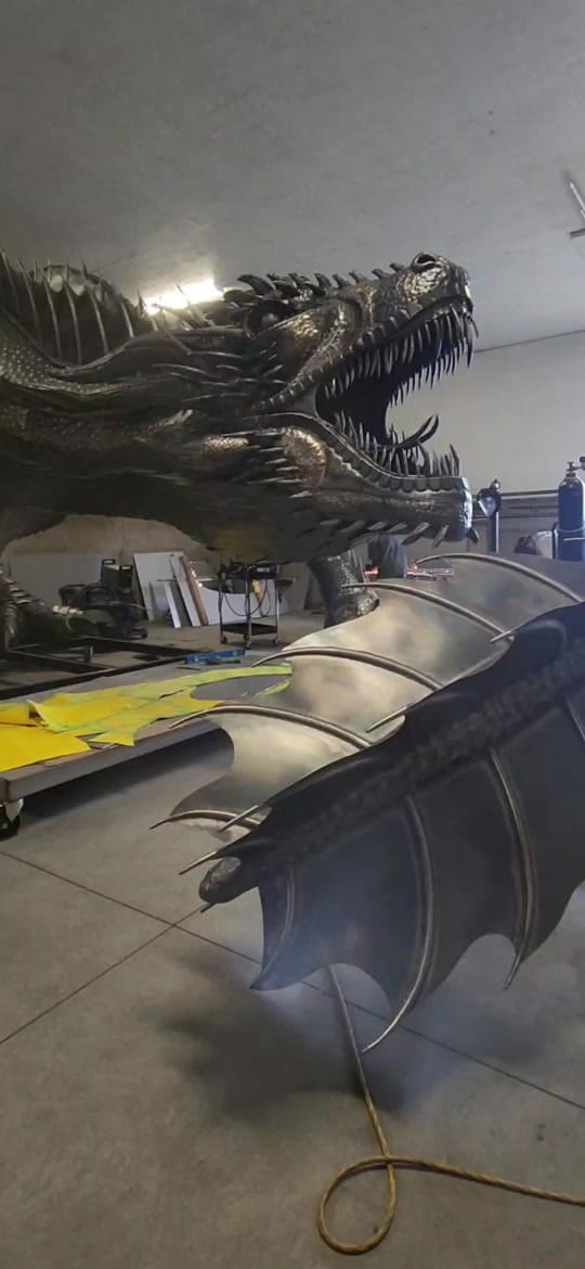 Post 8 by metal_sculptor_kevin_stone on TikTok (video)