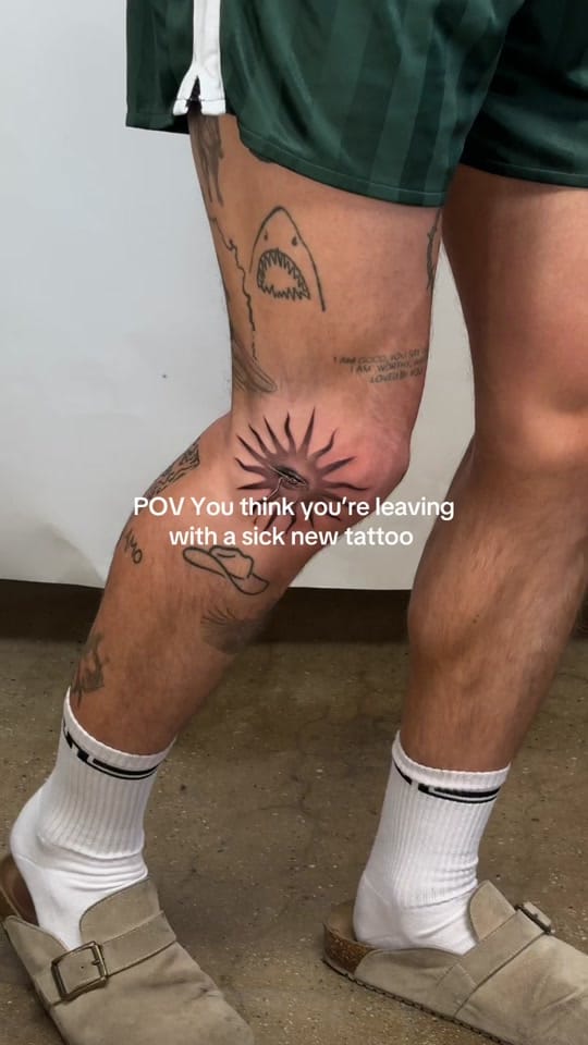 Post 1 by Tattoo by Meg on TikTok (video)