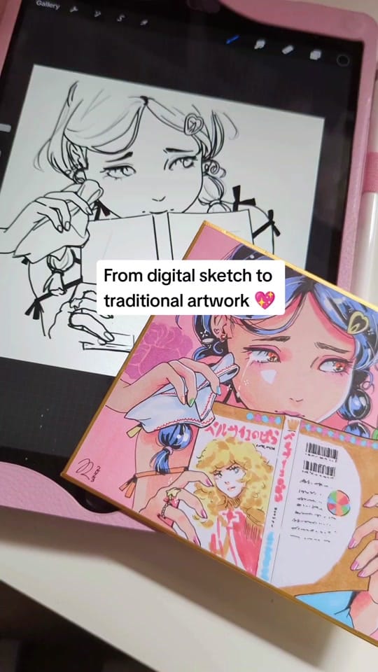 Post 9 by Jessica Luna 🌸 Art & Dreams on TikTok (video)