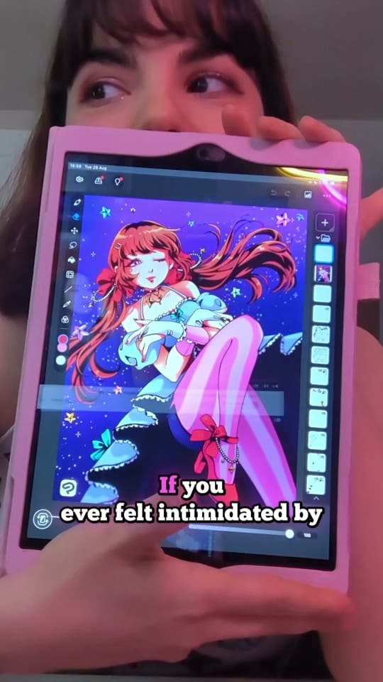Post 5 by Jessica Luna 🌸 Art & Dreams on TikTok (video)