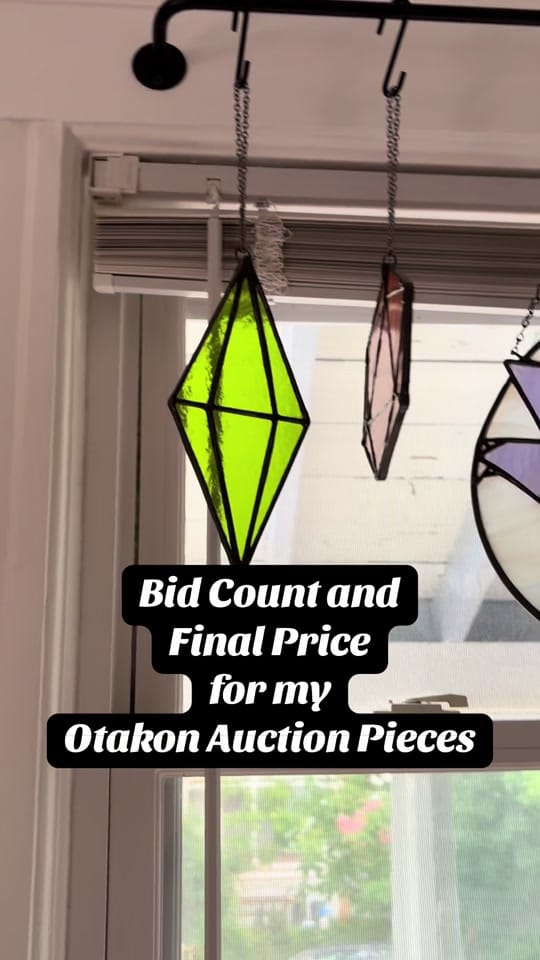 Post 1 by mindy @ ember isle glass on TikTok (video)