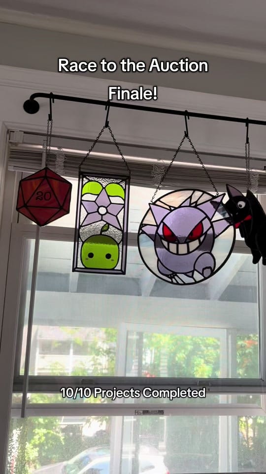 Post 2 by mindy @ ember isle glass on TikTok (video)