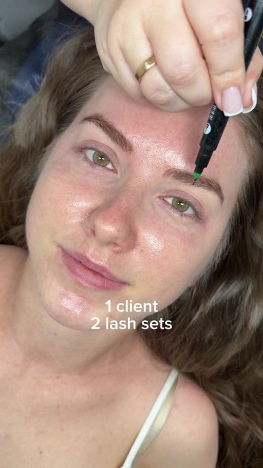 Post 1 by thousandlashes on TikTok (video)