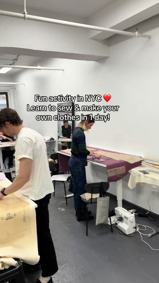 Post 10 by The New York Sewing Center on TikTok (video)