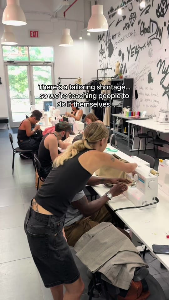 Post 3 by The New York Sewing Center on TikTok (video)