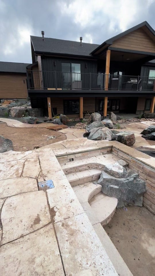Post 2 by Sawyer Waterscaping on TikTok (video)