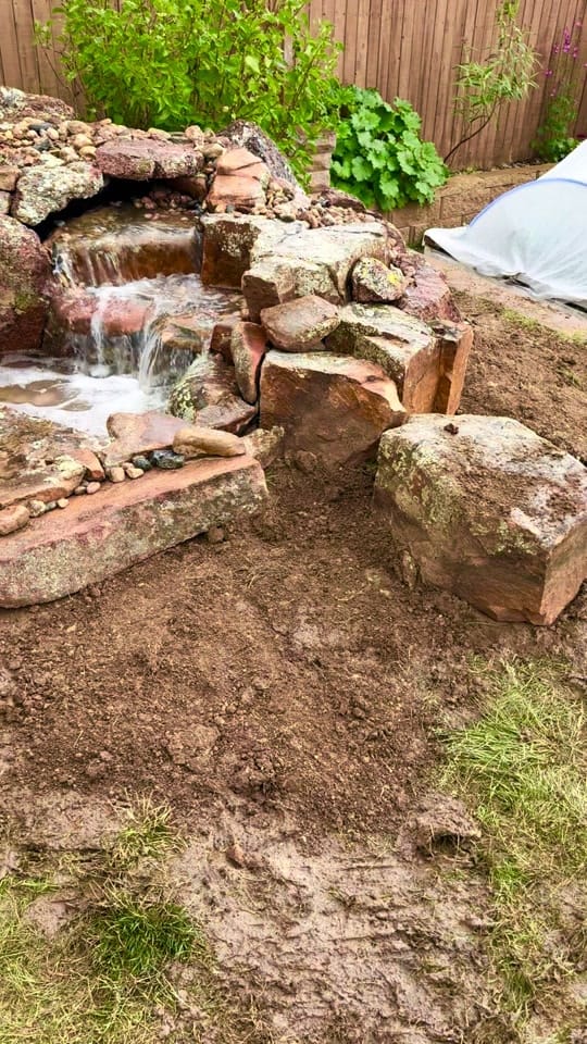 Post 5 by Sawyer Waterscaping on TikTok (video)