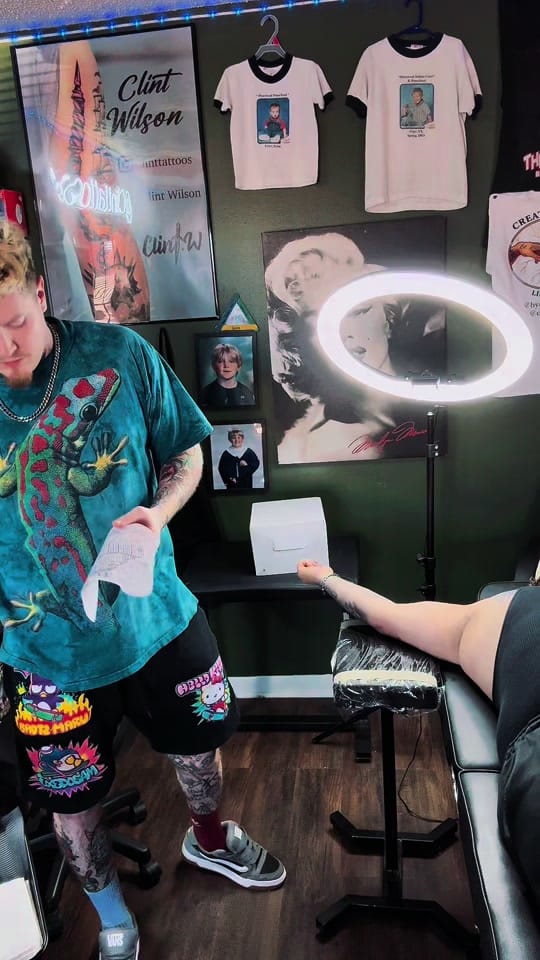 Post 6 by Clinttattoos on TikTok (video)