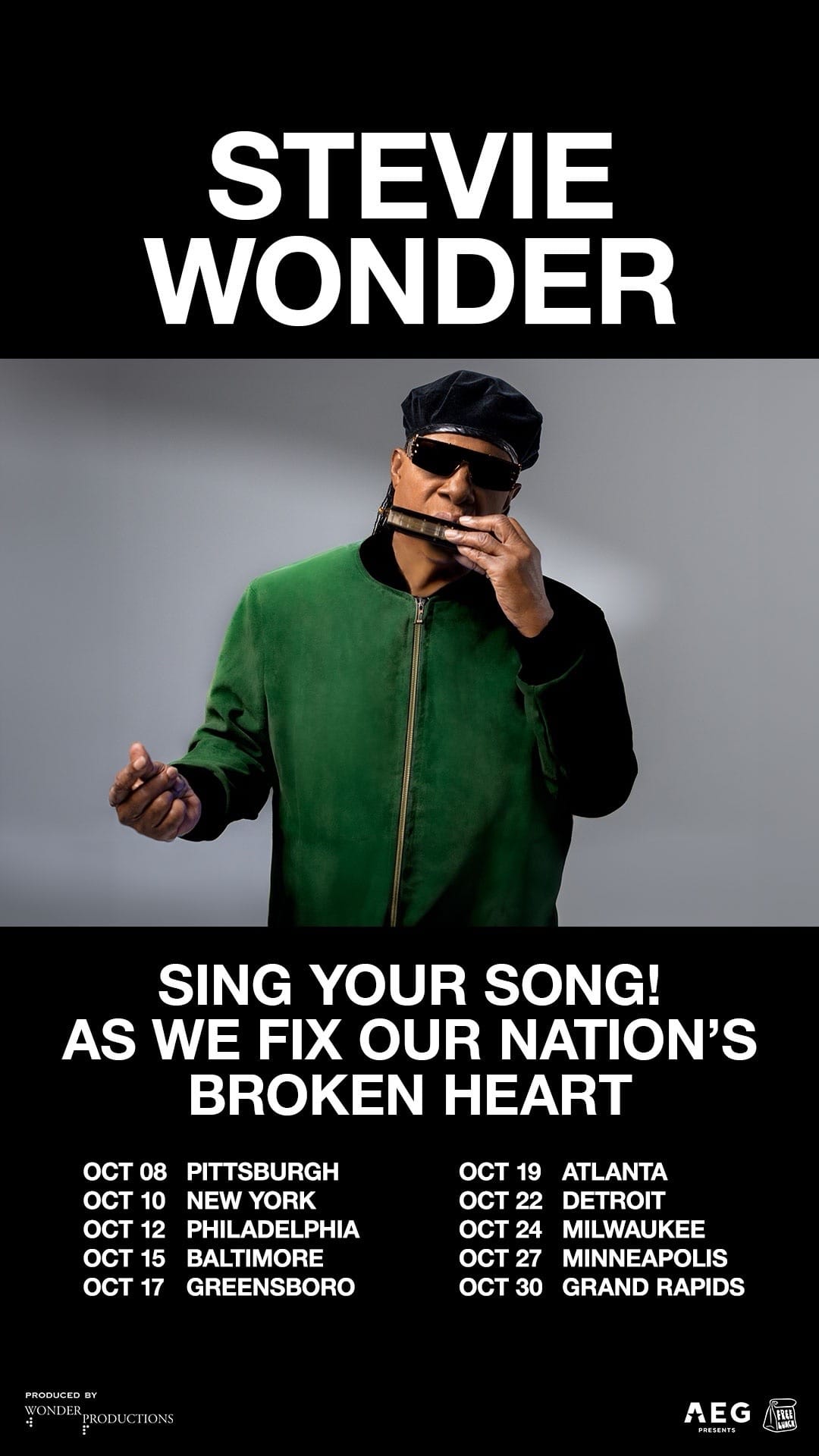 Post 6 by Stevie Wonder on TikTok (video)