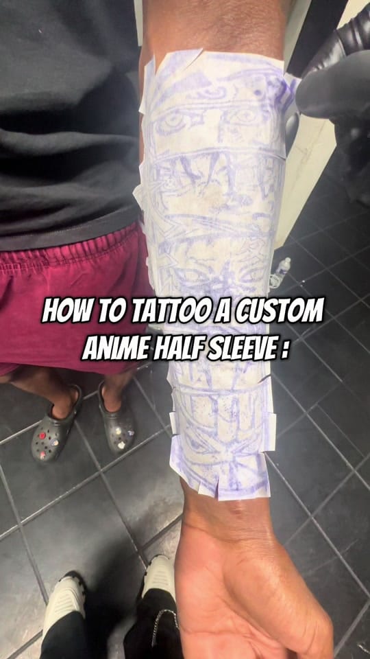Post 1 by 5k Tattoos on TikTok (video)