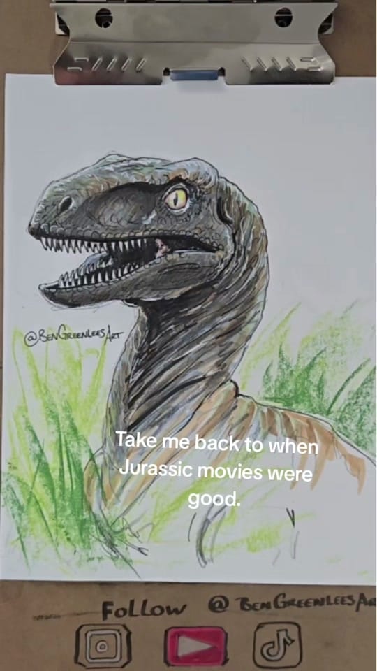 Post 9 by BenGreenleesArt on TikTok (video)