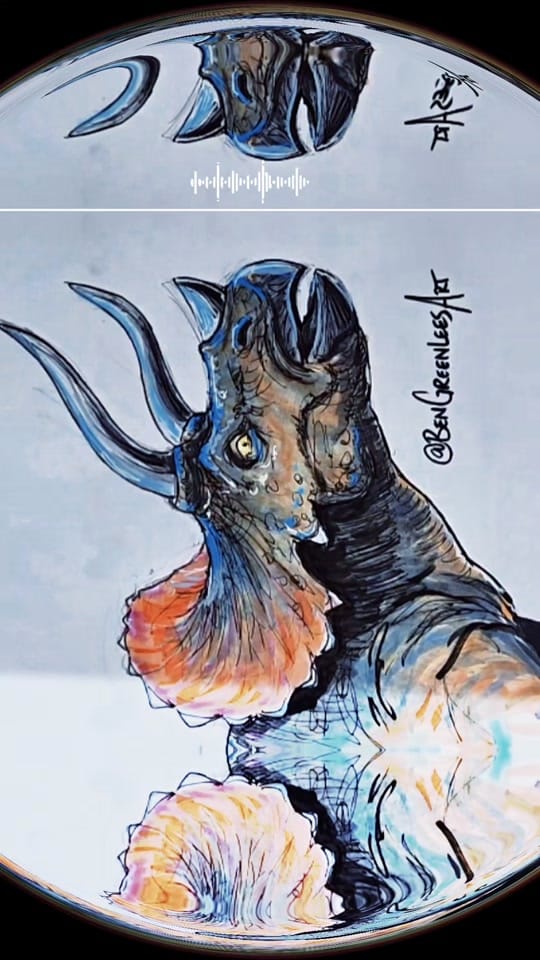 Post 5 by BenGreenleesArt on TikTok (video)