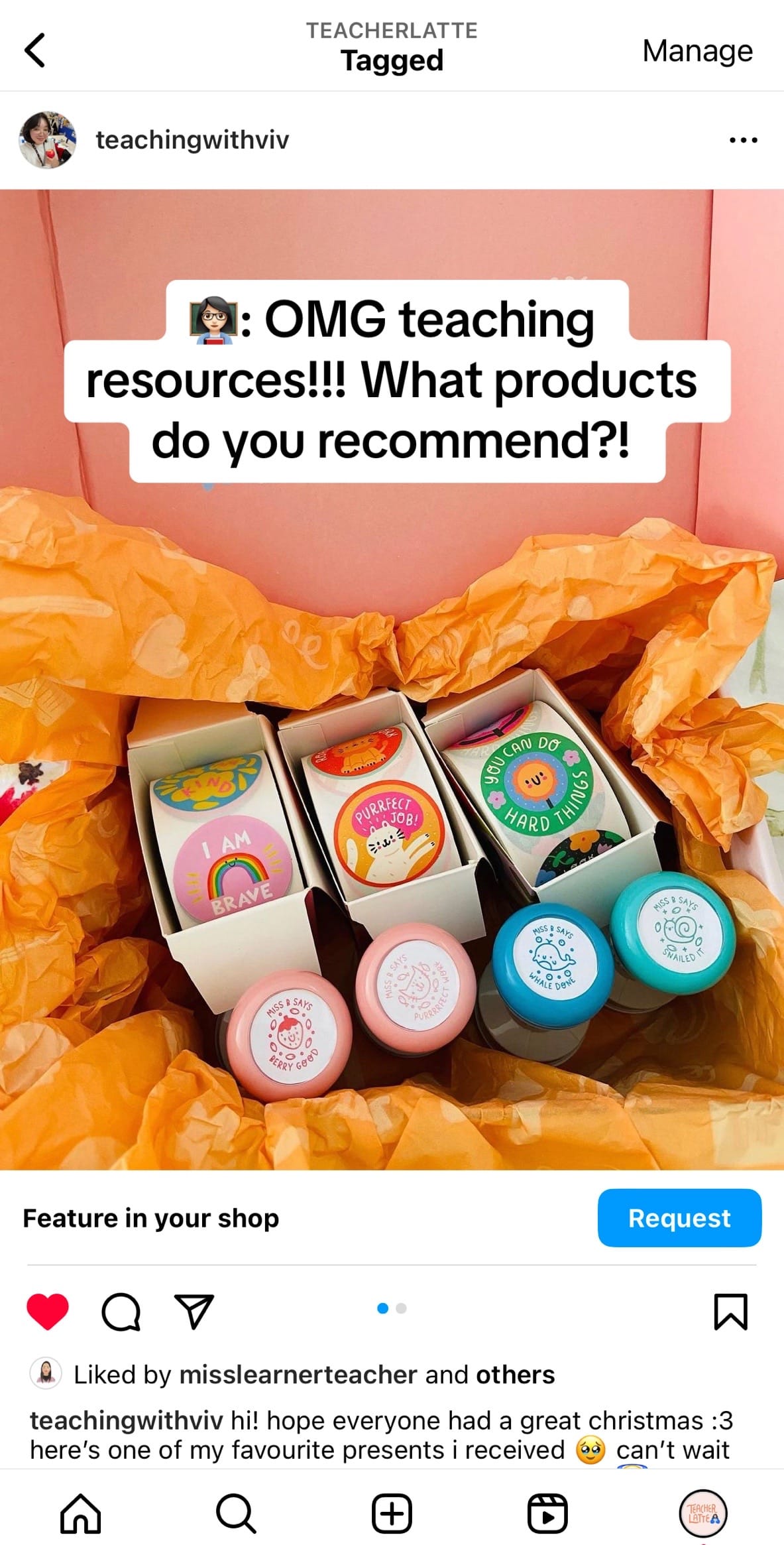 Post 6 by TEACHERLATTE on TikTok (video)