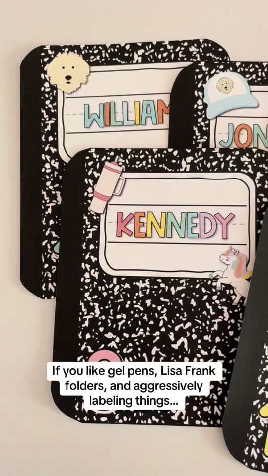 Post 9 by Jenna | Classroom Decor 🤍 on TikTok (video)