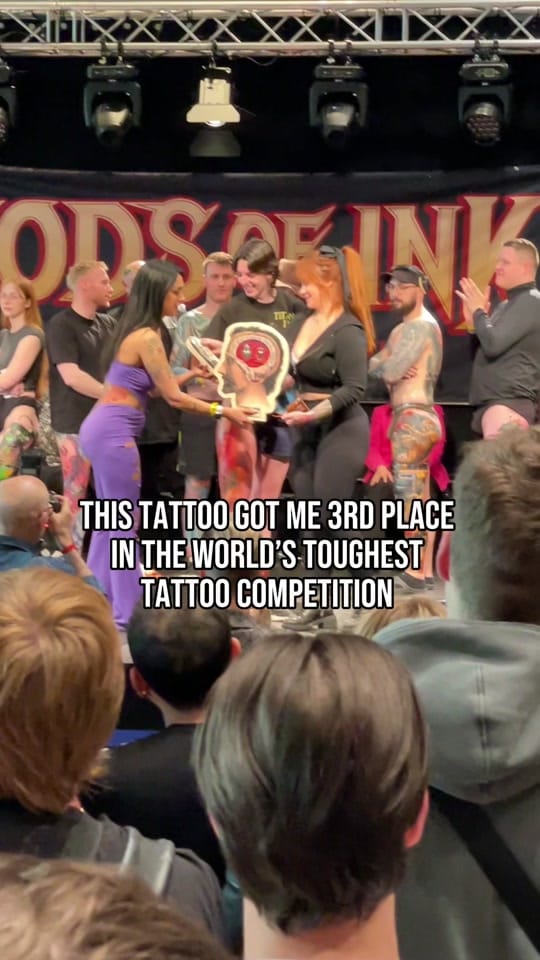 Post 9 by Deanna James Painterly Tattoos on TikTok (video)