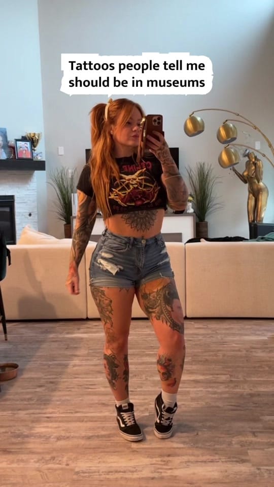 Post 4 by Deanna James Painterly Tattoos on TikTok (video)