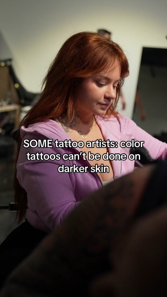Post 10 by Deanna James Painterly Tattoos on TikTok (video)