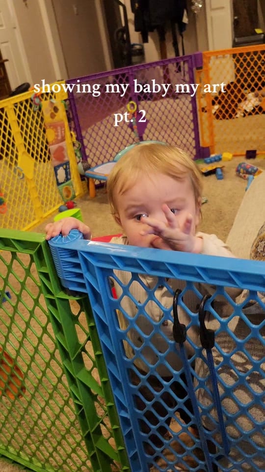 Post 10 by Emma Love | Artist, SAHM on TikTok (video)