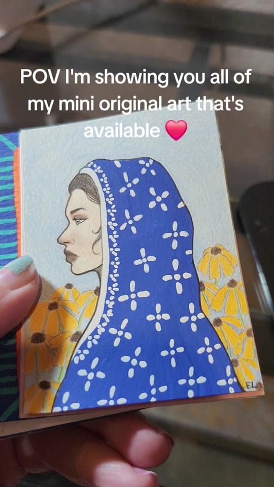 Post 1 by Emma Love | Artist, SAHM on TikTok (video)