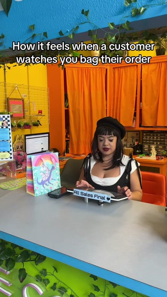 Post 1 by She Comes in Peace on TikTok (video)