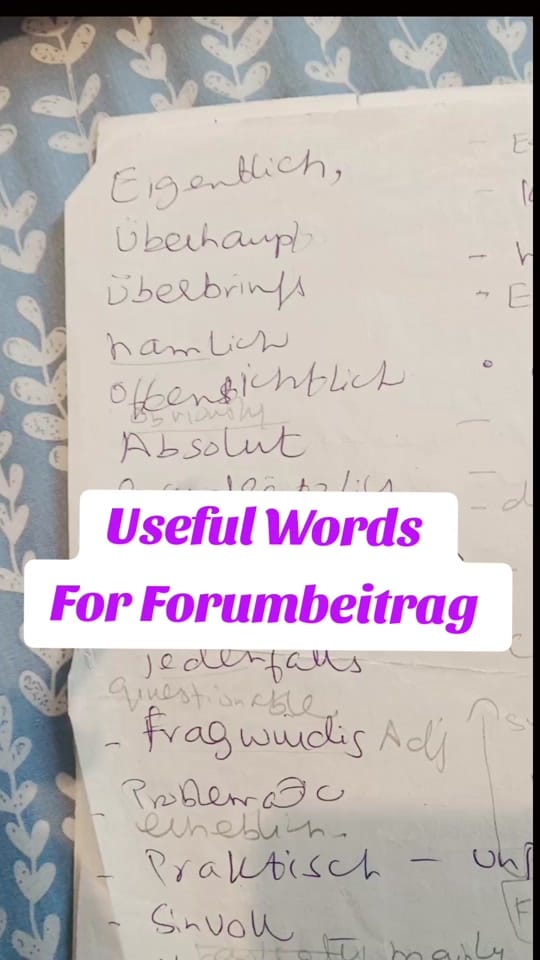 Post 4 by Sabs German Journey on TikTok (video)