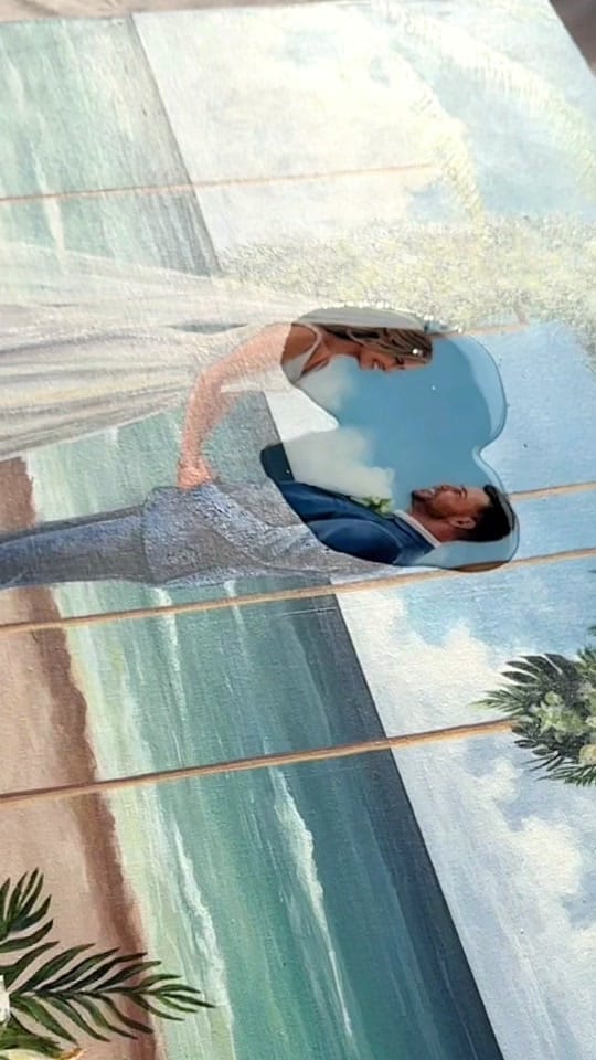 Post 3 by Live Wedding Painter || Bailey on TikTok (video)