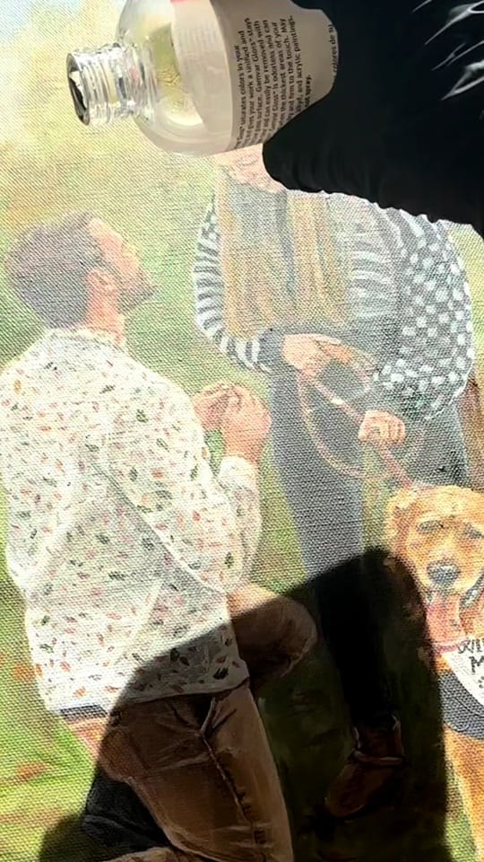 Post 9 by Live Wedding Painter || Bailey on TikTok (video)