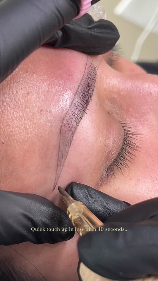 Post 8 by Edith - PMU Brow Artist on TikTok (video)