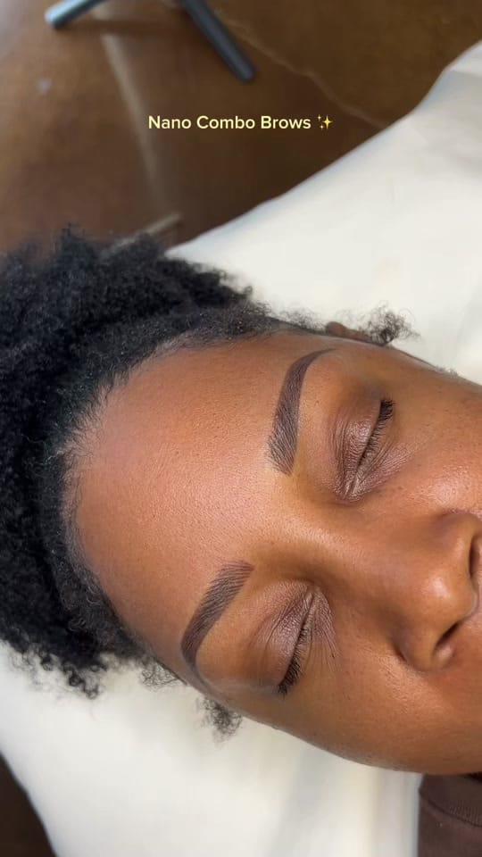 Post 4 by Edith - PMU Brow Artist on TikTok (video)