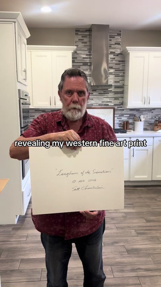 Post 6 by Alan Scott Chamberlain Art on TikTok (video)