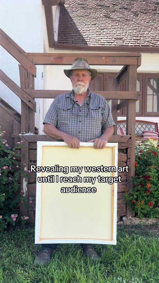 Post 1 by Alan Scott Chamberlain Art on TikTok (video)