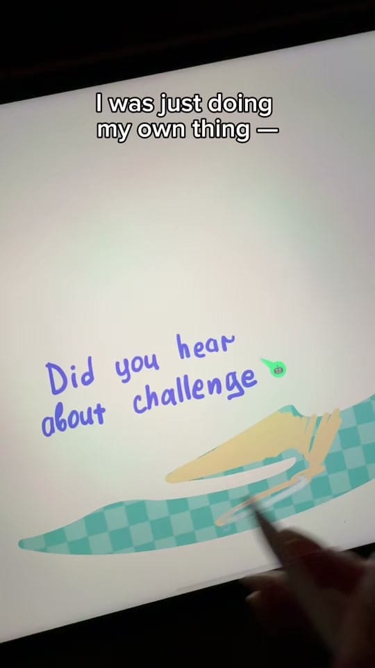 Post 1 by kitty artist on TikTok (video)