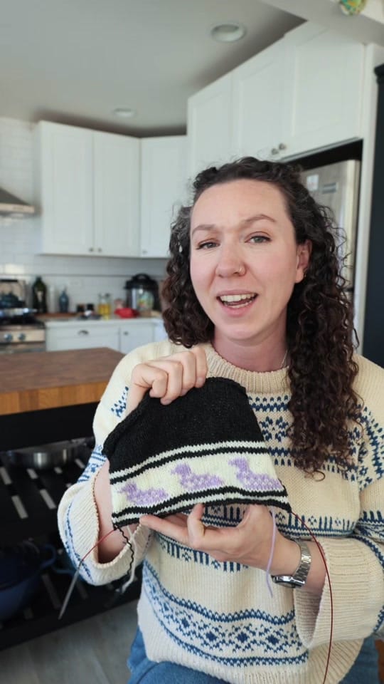 Post 2 by knittingwithimmy on TikTok (video)