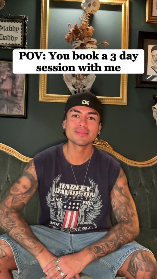 Post 5 by Joel Mejia Tattoo on TikTok (video)