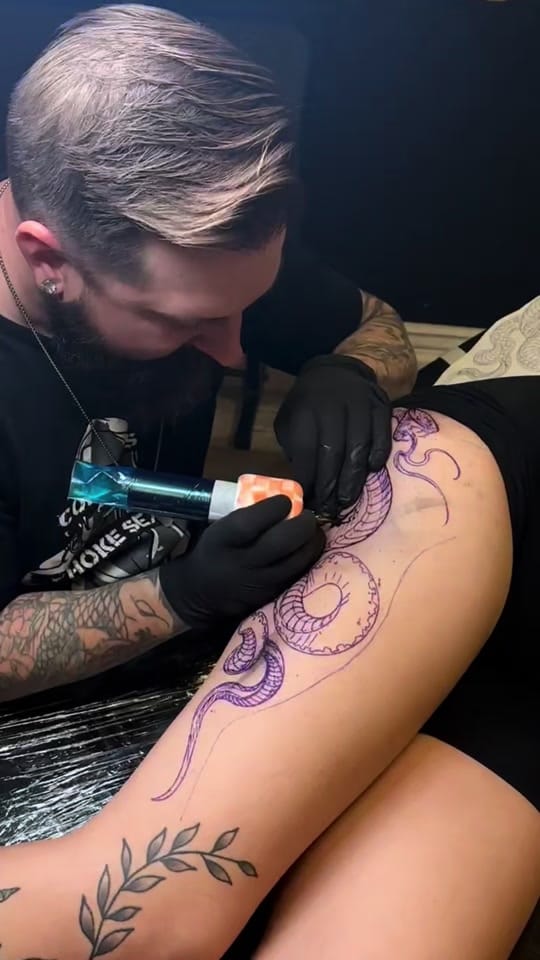 Post 1 by Kenneth Shaw Az Tattoo Artist on TikTok (video)