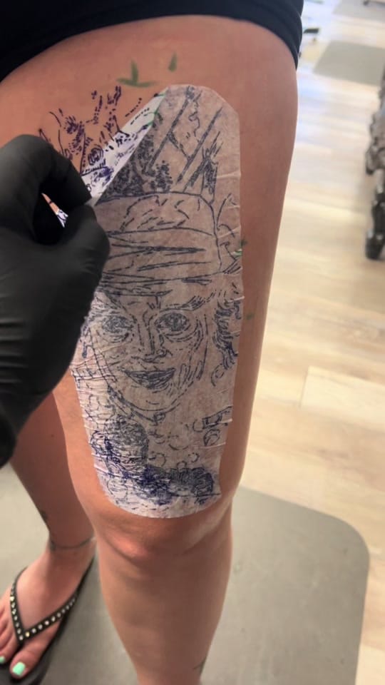 Post 2 by Kenneth Shaw Az Tattoo Artist on TikTok (video)