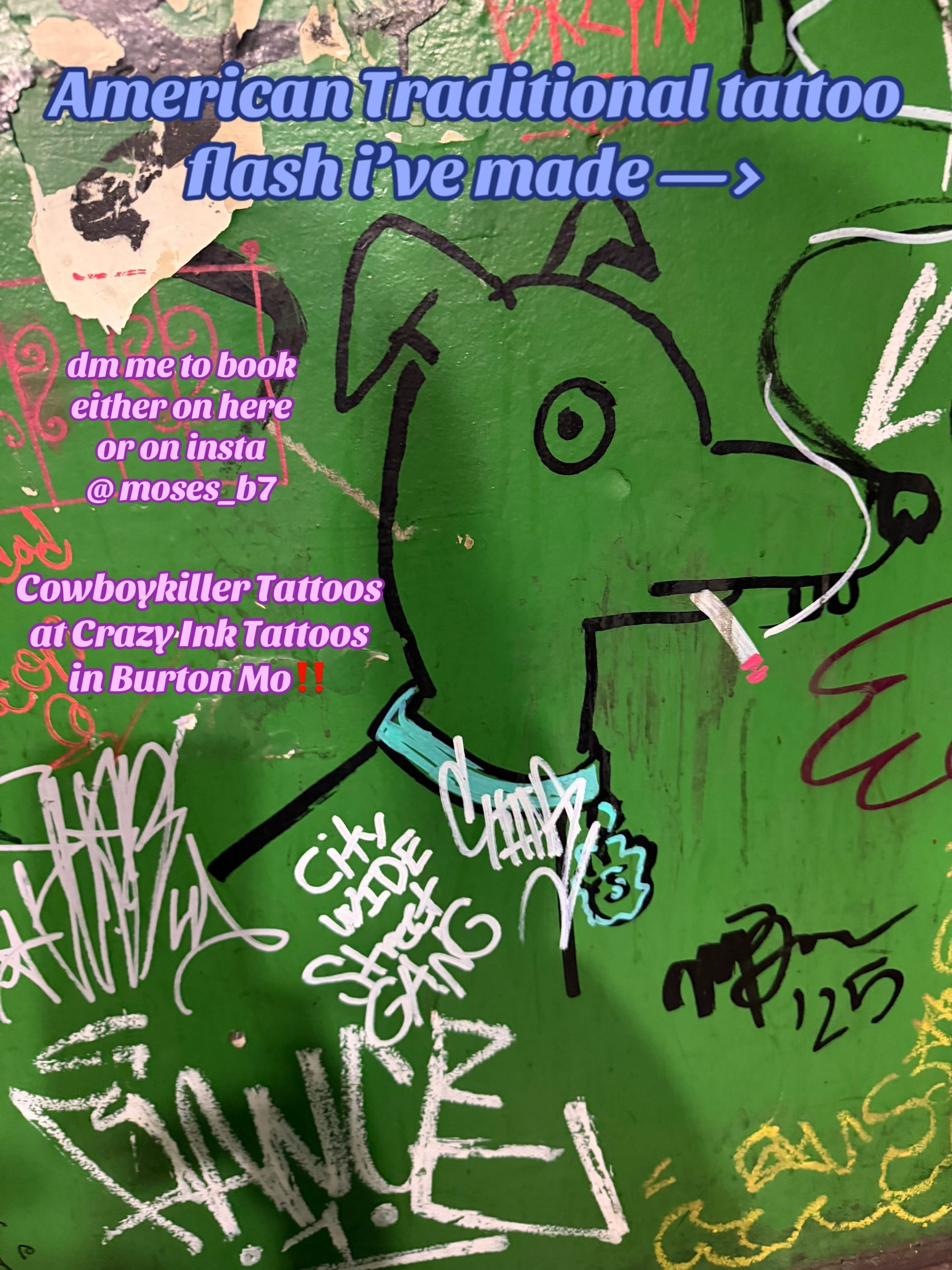 Post 7 by cowboykiller tattoos on TikTok (video)