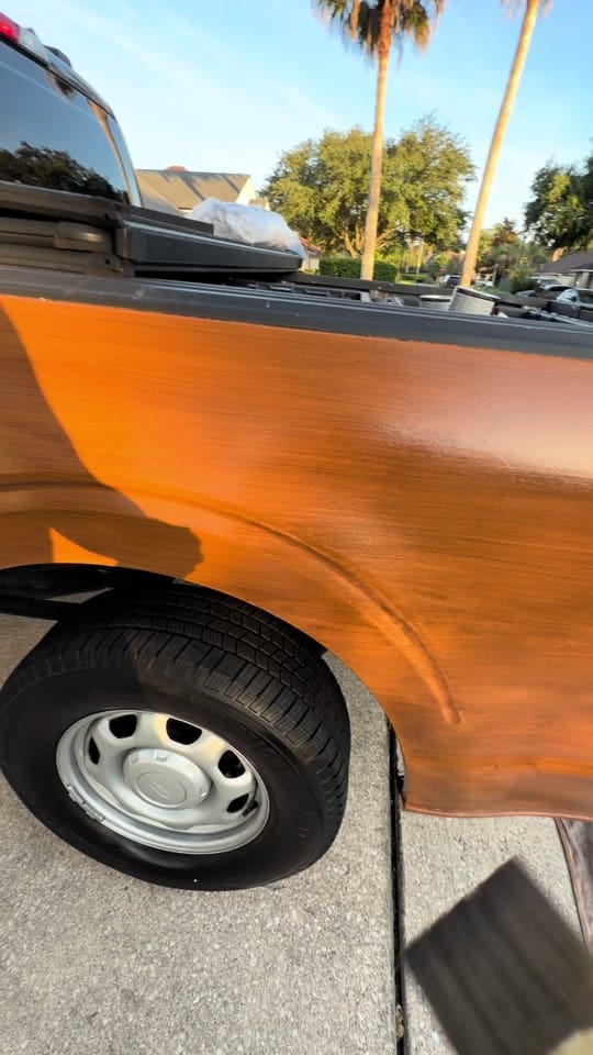 Post 1 by Dams Arts Faux Wood on TikTok (video)