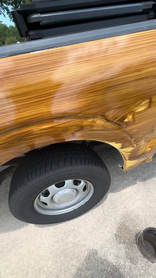Post 9 by Dams Arts Faux Wood on TikTok (video)