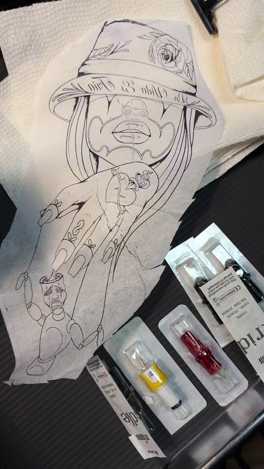 Post 9 by chicago tattoo artist on TikTok (video)