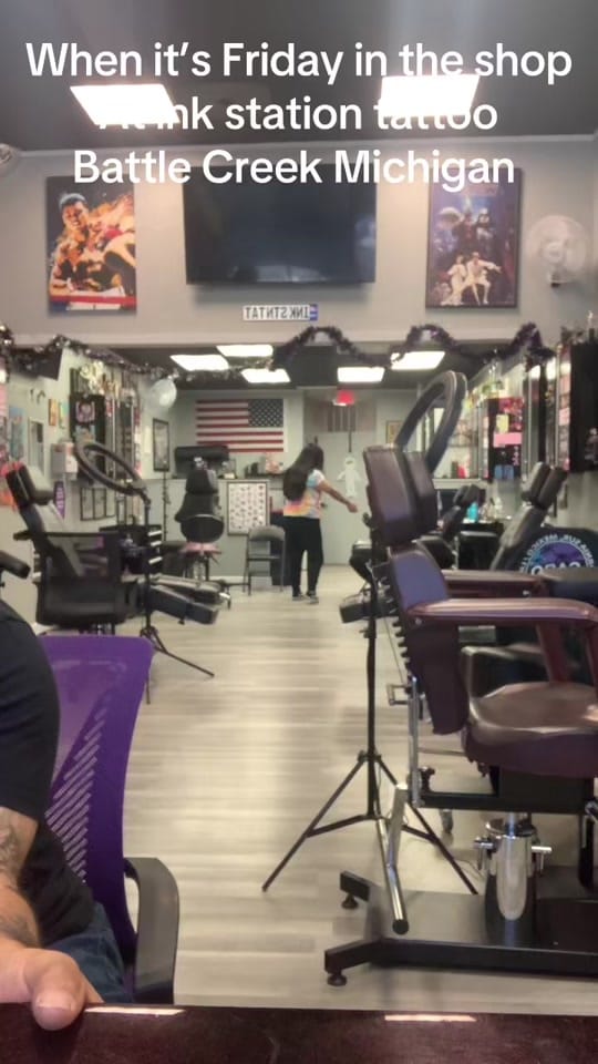 Post 9 by Ink Station Tattoo on TikTok (video)