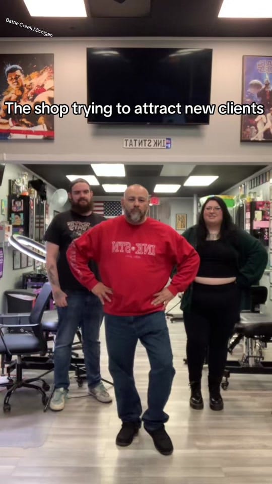 Post 3 by Ink Station Tattoo on TikTok (video)