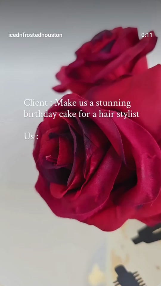 Post 7 by Iced n Frosted Custom Cakes on TikTok (video)