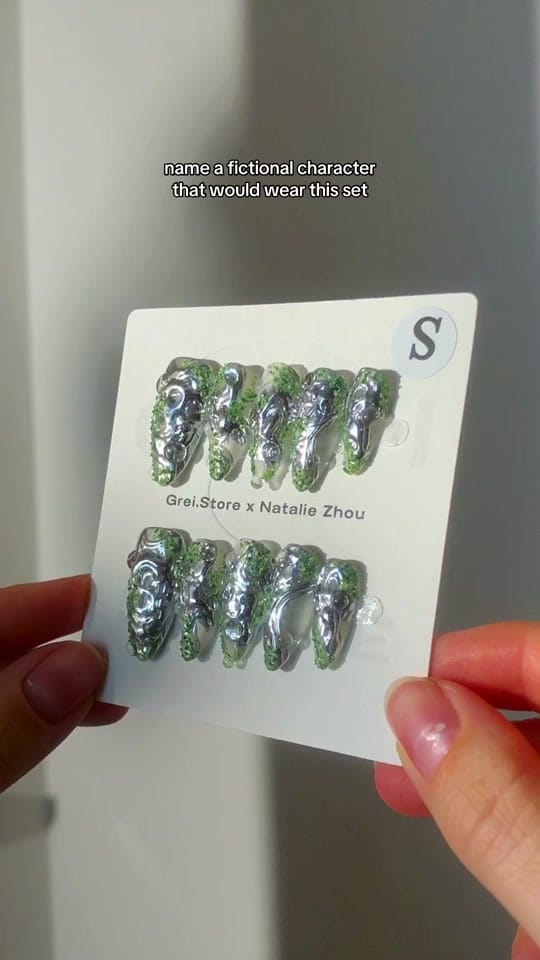 Post 9 by Jasmin | Nail Inspo 🧸✨🌨 on TikTok (video)