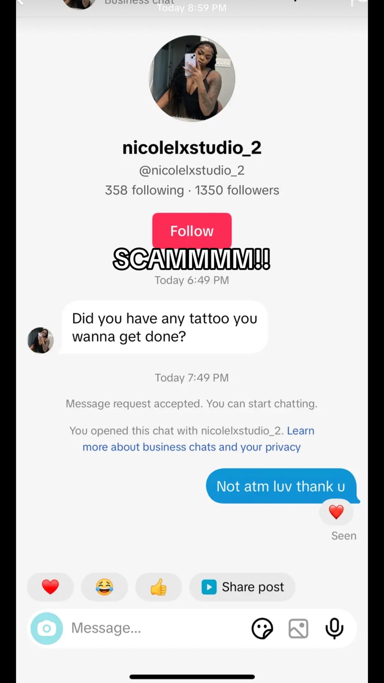 Post 9 by nicolelxstudio_ on TikTok (video)